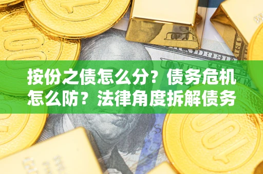 武汉按份之债怎么分？债务危机怎么防？法律角度拆解债务分配与风险自保指南