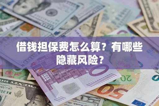 武汉借钱担保费怎么算？有哪些隐藏风险？