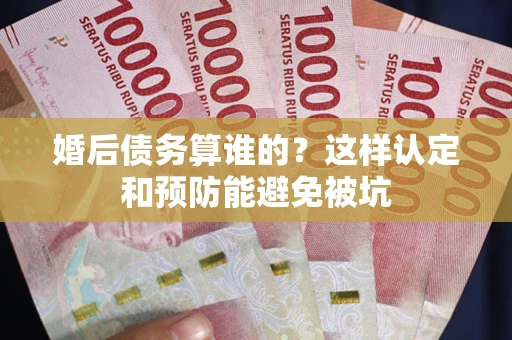 武汉婚后债务算谁的？这样认定和预防能避免被坑