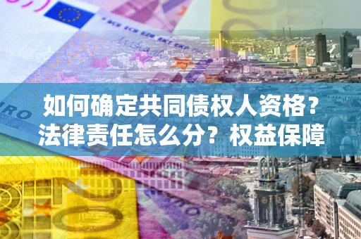 武汉如何确定共同债权人资格？法律责任怎么分？权益保障技巧揭秘！