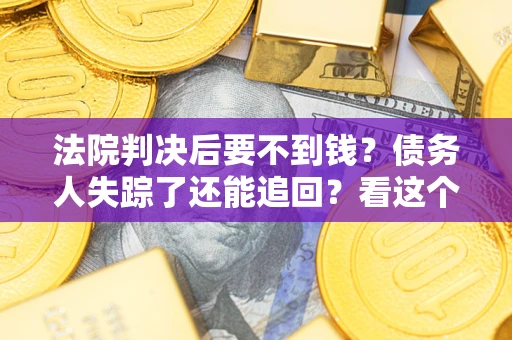 武汉法院判决后要不到钱？债务人失踪了还能追回？看这个方法！