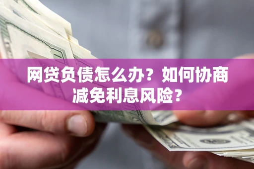武汉网贷负债怎么办？如何协商减免利息风险？