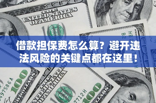 武汉借款担保费怎么算？避开违法风险的关键点都在这里！