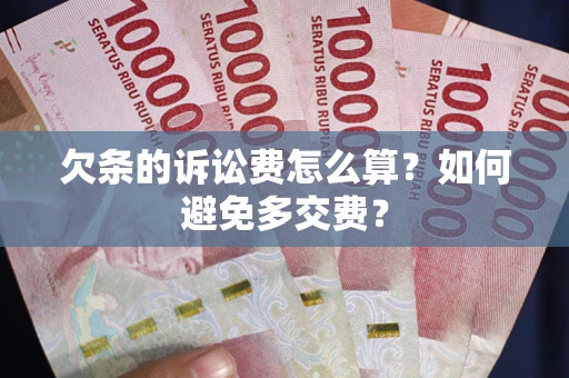 武汉欠条的诉讼费怎么算？如何避免多交费？