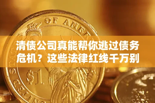 武汉清债公司真能帮你逃过债务危机？这些法律红线千万别踩
