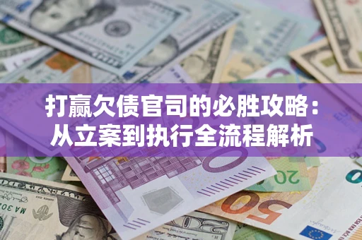 武汉打赢欠债官司的必胜攻略：从立案到执行全流程解析
