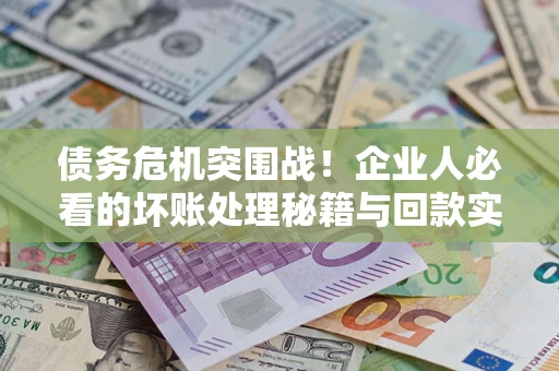 武汉债务危机突围战！企业人必看的坏账处理秘籍与回款实战指南
